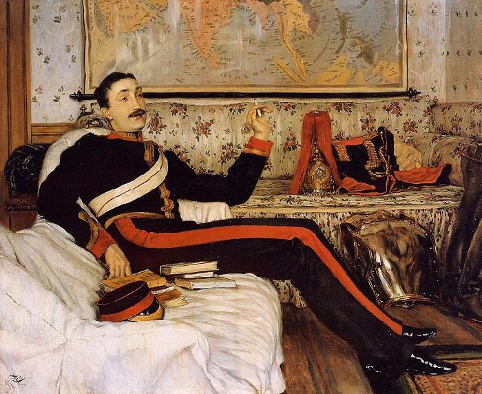 James Tissot Captain Frederick Gustavus Burnaby